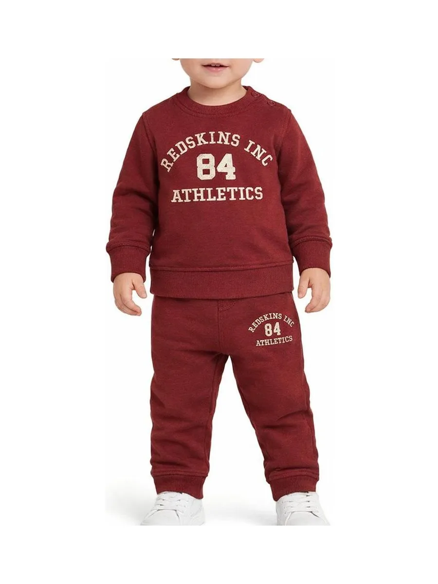Ensemble de survêtement Bordeaux Rouge Garçon Redskins SET3100 2