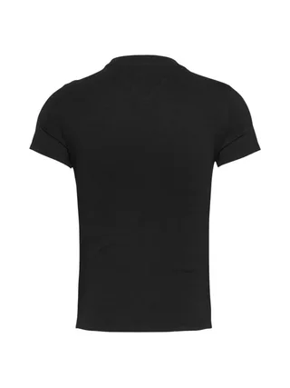 T-shirt Noir Femme Tommy Hilfiger Essential 2