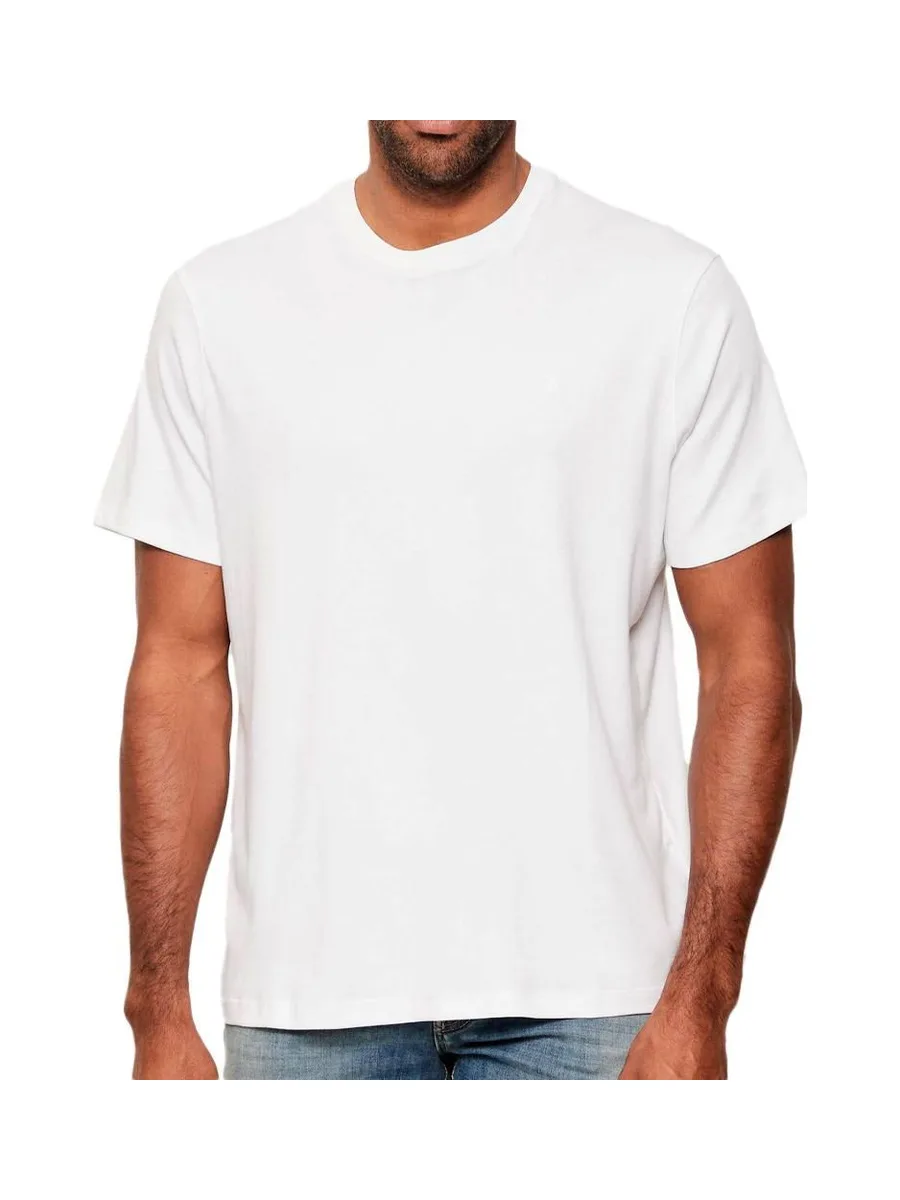 T-Shirt Blanc Homme Calvin Klein Jeans Supima 1