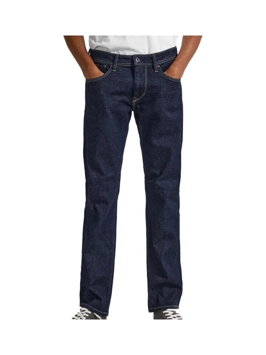 Jean Regular Bleu Foncé Homme Pepe jeans Cash 2