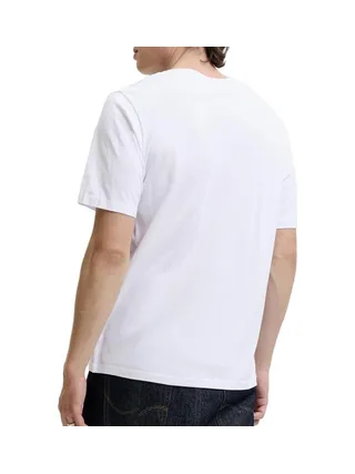 T-Shirt Blanc/Rouge Homme Jack & Jones Hurban 2