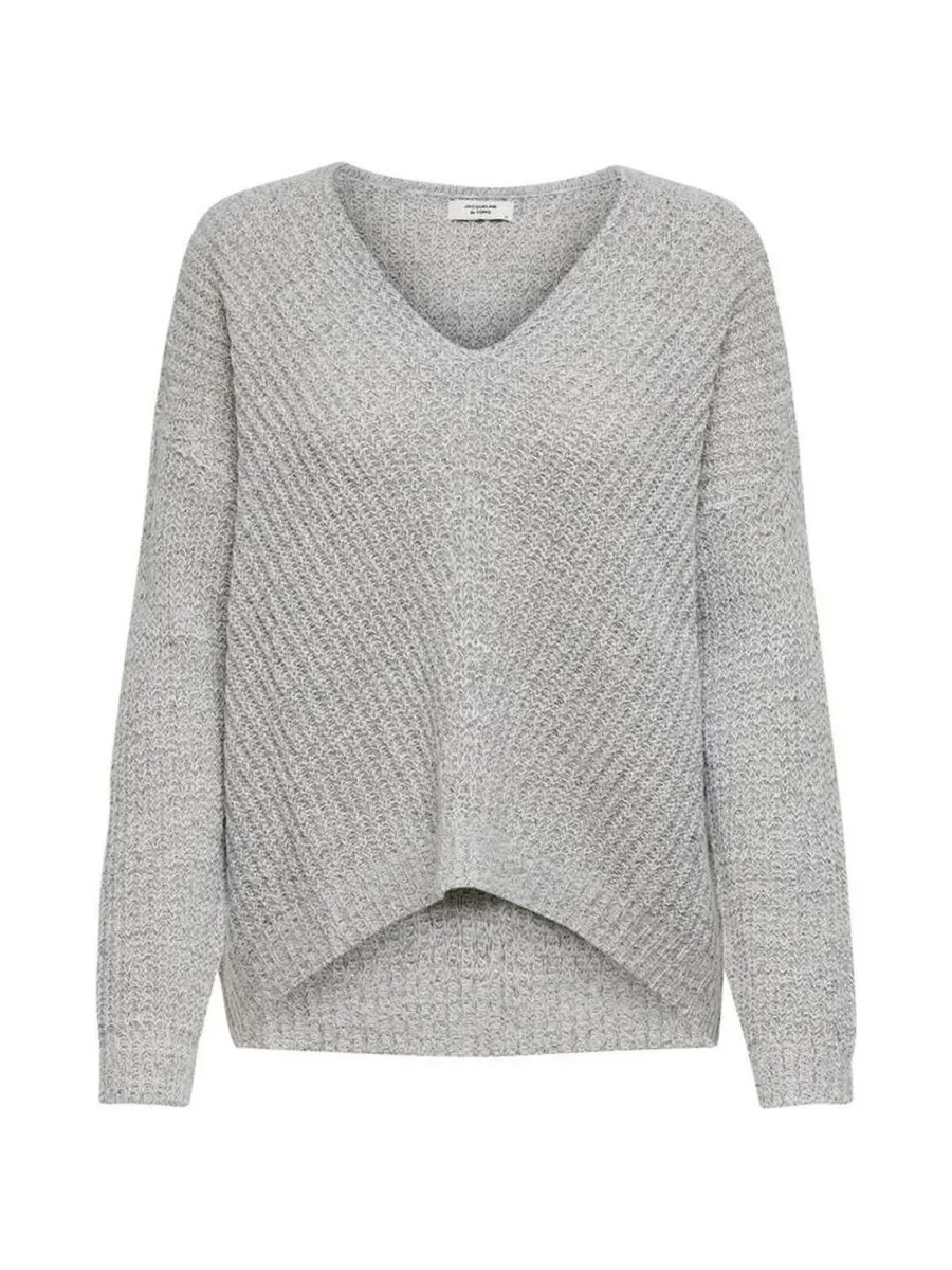 Pull gris chiné femme Jacqueline de Yong MEGAN 2