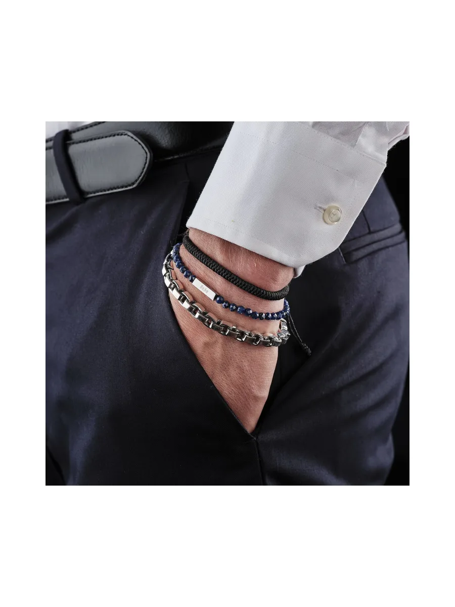 Bracelet Mirabeau bleu - pierres naturelles 2