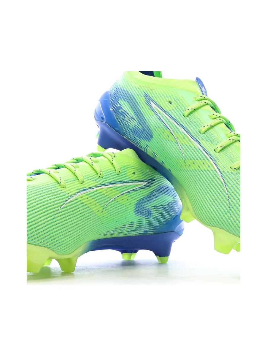 Chaussures de Foot Vertes Homme Puma Ultra 5 Ultimate FG 8
