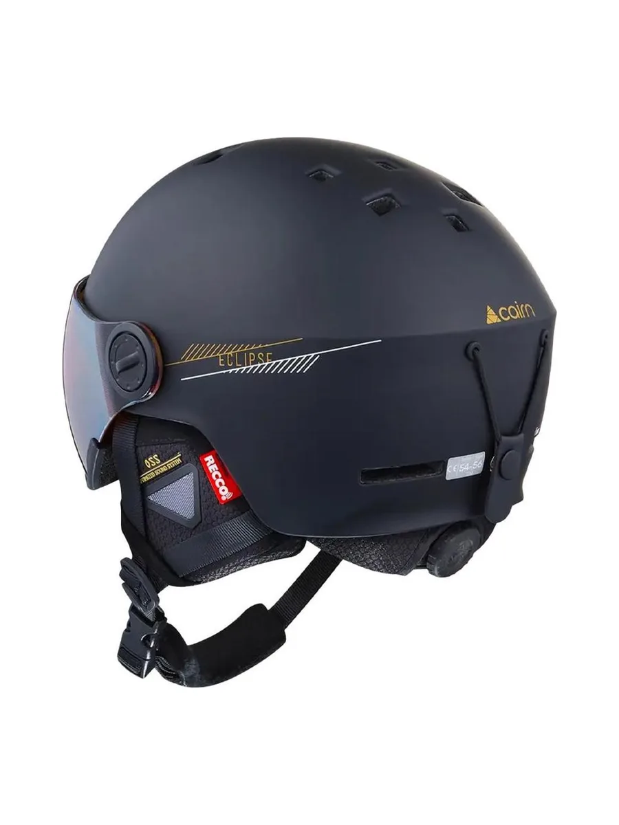 Casque de ski Noir Mixte Cairn Eclipse Visor 3