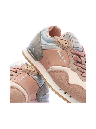 Baskets Rose Femme Pepe jeans London 7
