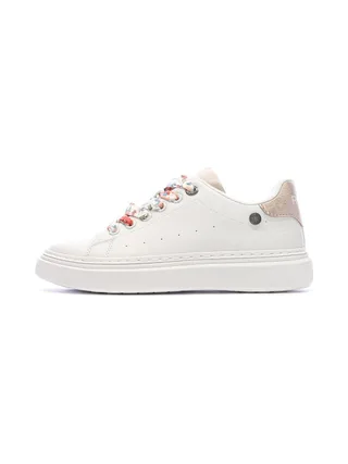 Baskets Blanches Femme Refresh 175227 Coral 1