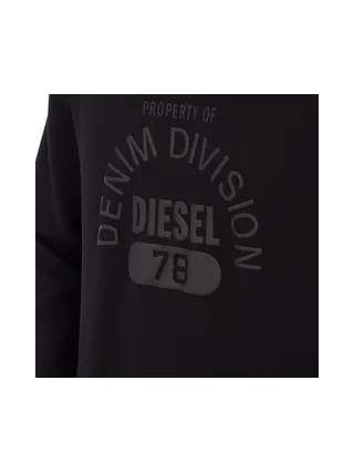 Sweat Noir Homme Diesel Felpa9XX 2