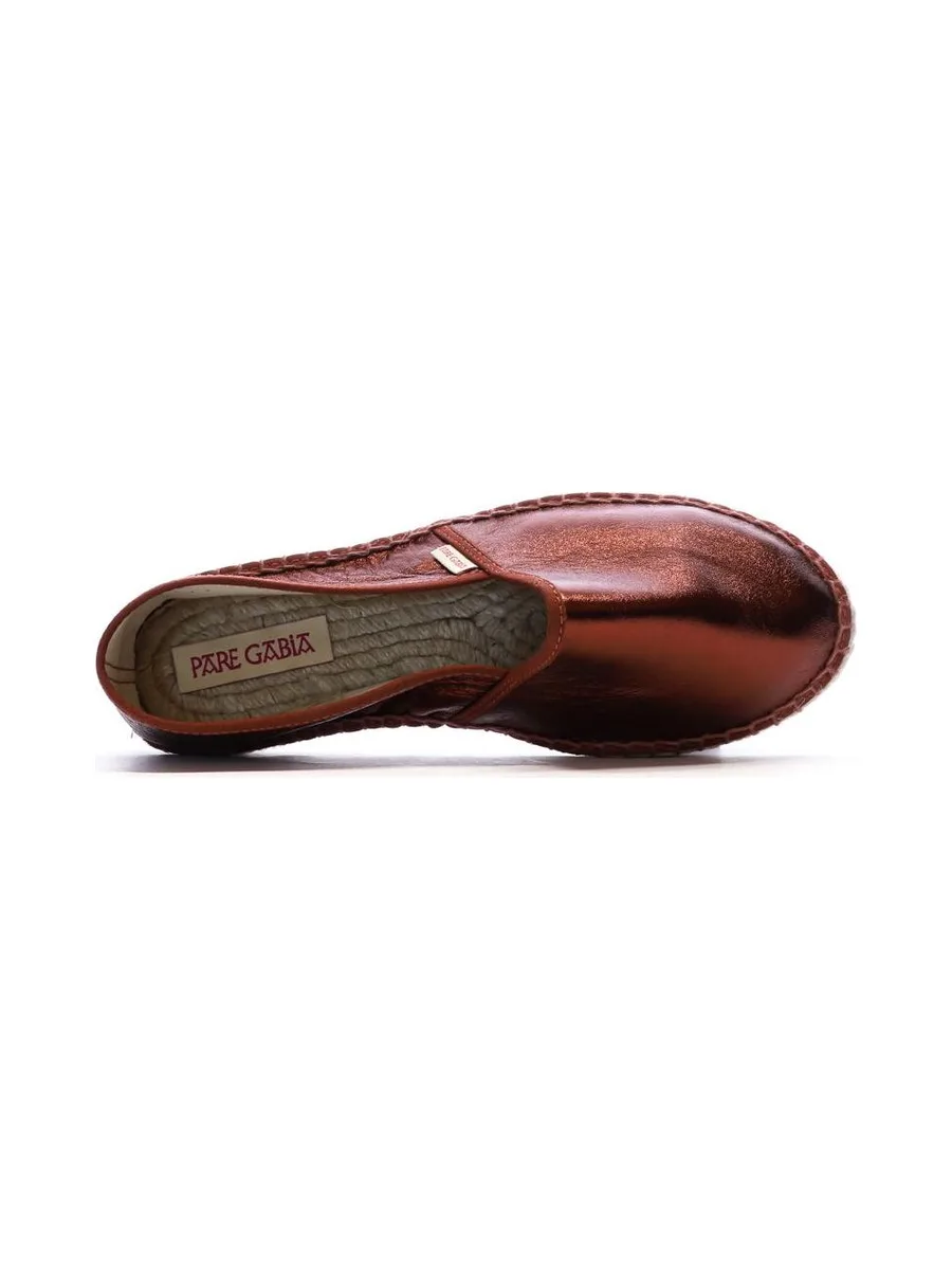 Espadrilles Marron métallisé Femme Pare Gabia Anaia 5