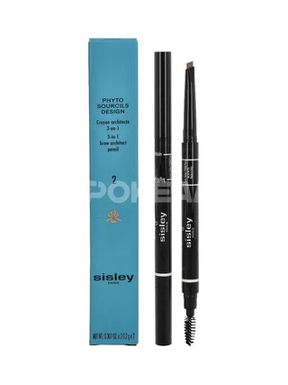 Sisley Phyto Sourcils Design 3-In-1 Brow Architect Pencil 0.4g - #2 Chatain 1