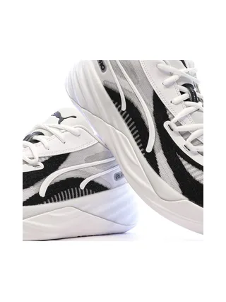Chaussures de Basketball Blanche/Noir Homme Puma All-pro Nitro 7