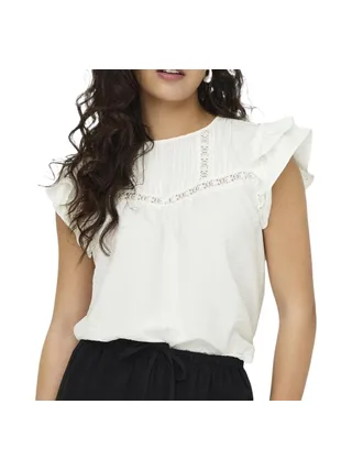 Blouse Blanche Femme JDY Trains 1
