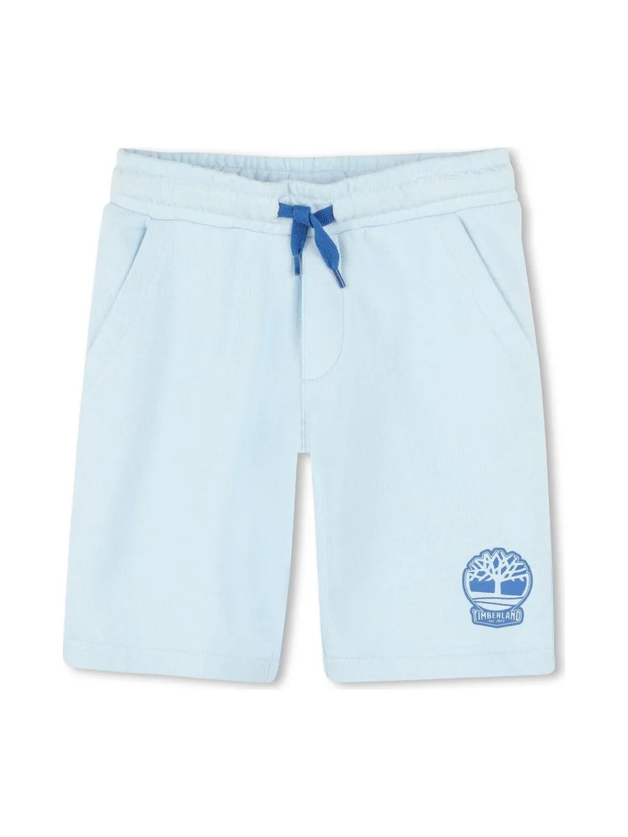 Short Bleu Clair Garçon Timberland T60460/78B-CD 2