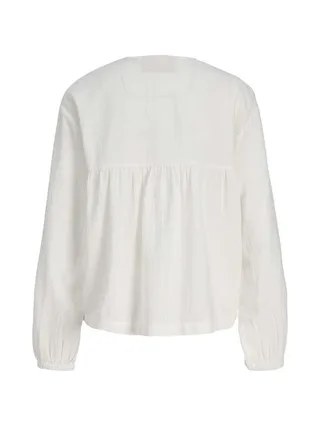 Blouse Blanc Femme JJXX Jxkia 2