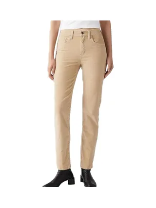 Jean 724 Beige Classique Femme Levi's High Rise Straight 18883 1