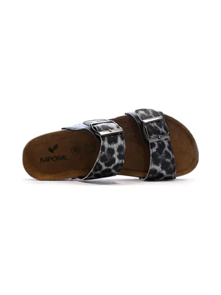 Sandales Noir Femme Kaporal Solinea 4