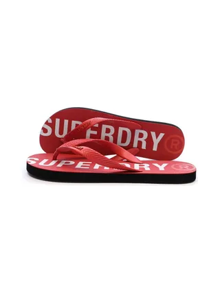 Tongs Rouge Homme Superdry Core Essential Flip Flop 1