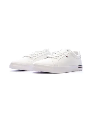 Baskets Blanches Femme Tommy Hilfiger Essential Stripes Sn 6