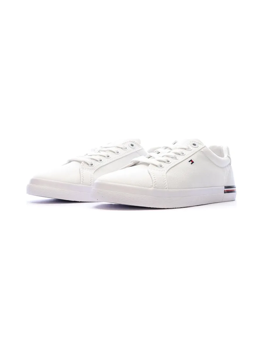Baskets Blanches Femme Tommy Hilfiger Essential Stripes Sn 6