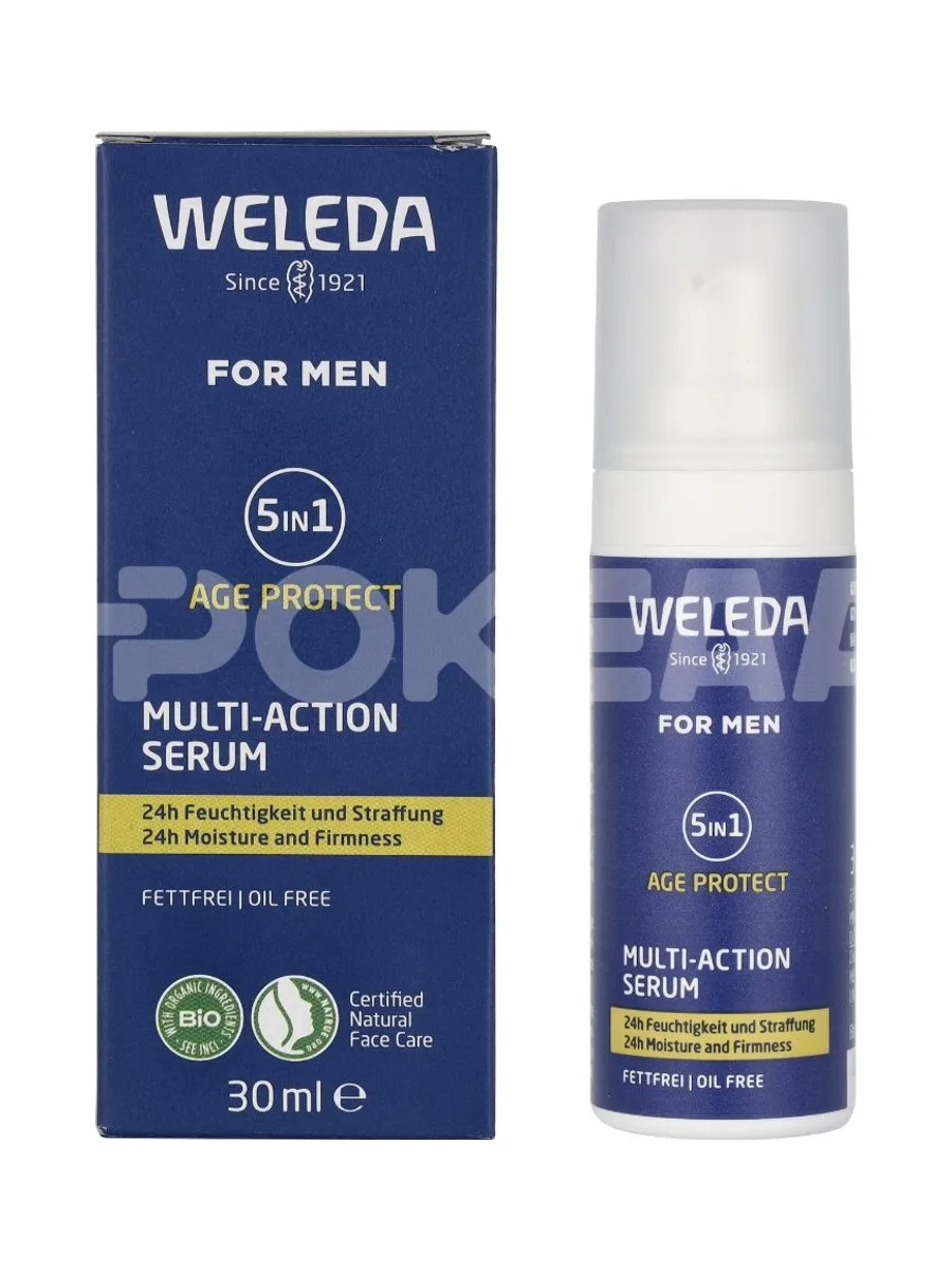 Weleda 5 In 1 Age Protect Serum For Men 24H 30ml 1