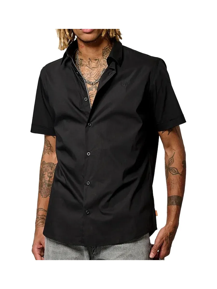 Chemisette Noire Homme Kaporal Baraj 2