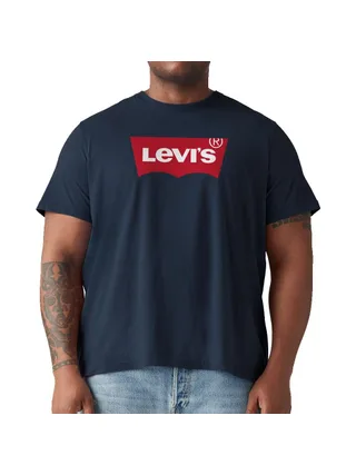 T-Shirt Marine Homme Levi's Big Graphic 1