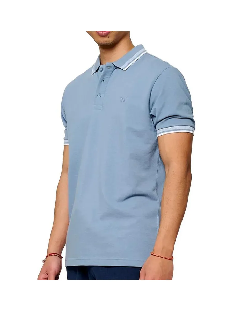 Polo Bleu Homme Kaporal JARODE25 2
