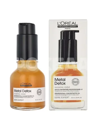 L'Oreal Serie Expert Metal Detox Oil 50ml - Anti-Deprasit Protector Daily-Leave-In 1