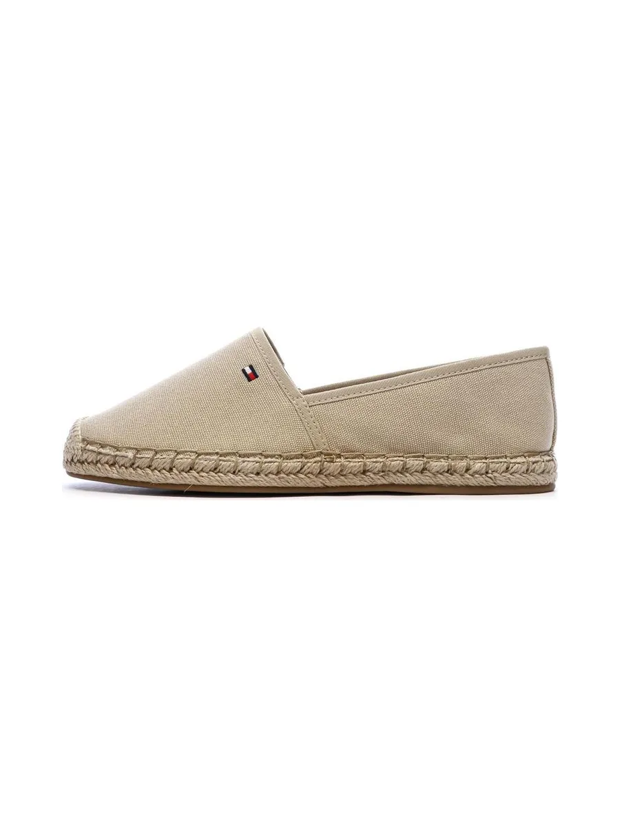 Espadrilles Beige Femme Tommy Hilfiger Flag Canvas 2