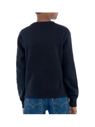 Sweat Noir Garçon Levi's Droit Batwing 2
