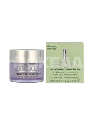 Clinique Repairwear Laser Focus Wrinkle Correcting Eye Cream 15ml - All Skin Types Anti-Age 1