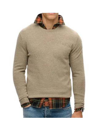 Pull Vert Homme Superdry Essential Slim Fit Crew Jumper 1