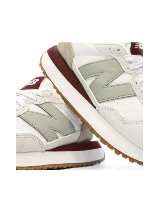 Baskets Beiges/Vertes Femme New Balance 237 7