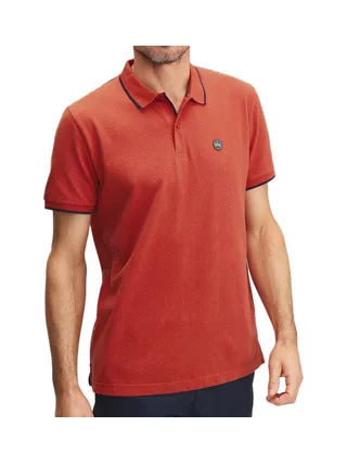 Polo terracotta Homme TBS Nory 1
