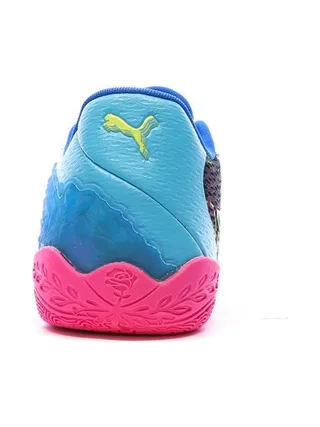 Chaussures de Basketball Bleu/Rose Homme Puma Stewie 3 3