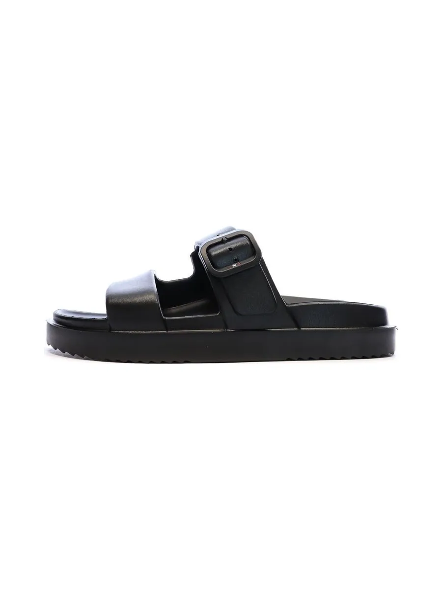Sandales Noir Femme Tommy Hilfiger Light Double 2