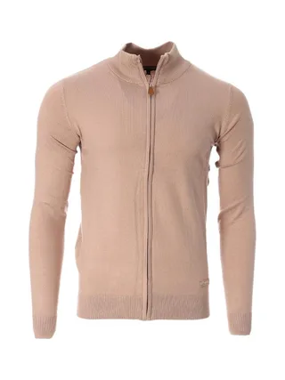 Pull Zippé Beige Homme Best Mountain 05-BEI 1