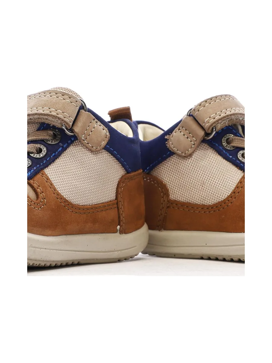 Baskets Hautes Marron/Beige Garçon Kickers Bottillon 8