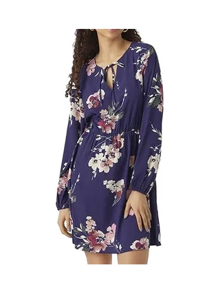 Robe Violette à Motifs Femme Vero Moda Hilah 1