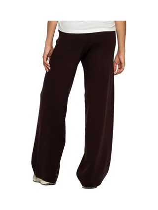 Pantalon fluide Marron Soul Studio Knitwear 2