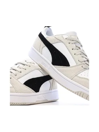 Baskets Blanches/Noires/Beige Mixte Puma Caven 2.0 7