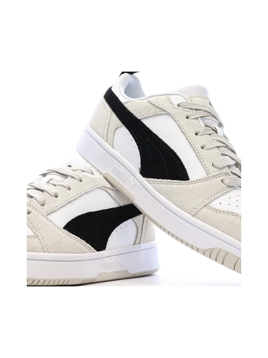 Baskets Blanches/Noires/Beige Mixte Puma Caven 2.0 8