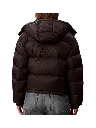 Doudoune Noire Femme Calvin Klein Jeans Essential Midweight 2