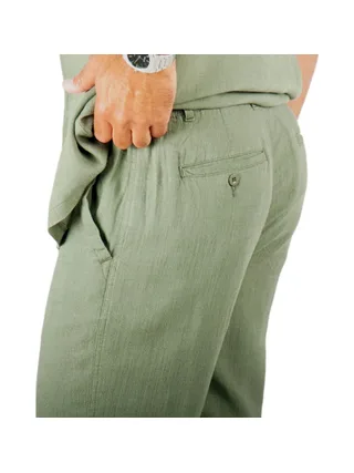Pantalon Fluide Kaki Homme Paname Brothers 2
