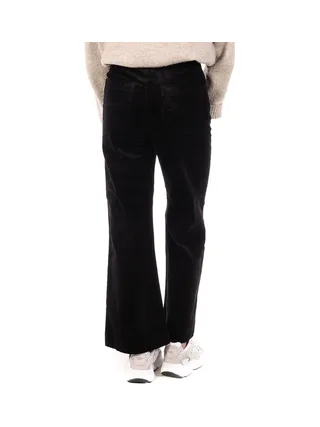 Pantalon en Velours Noir Femme Oraije Victorine 2