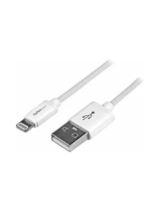 1m White 8-pin Lightning to USB Cable 3