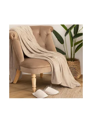 Plaid Beige Atmosphera Ollis 2