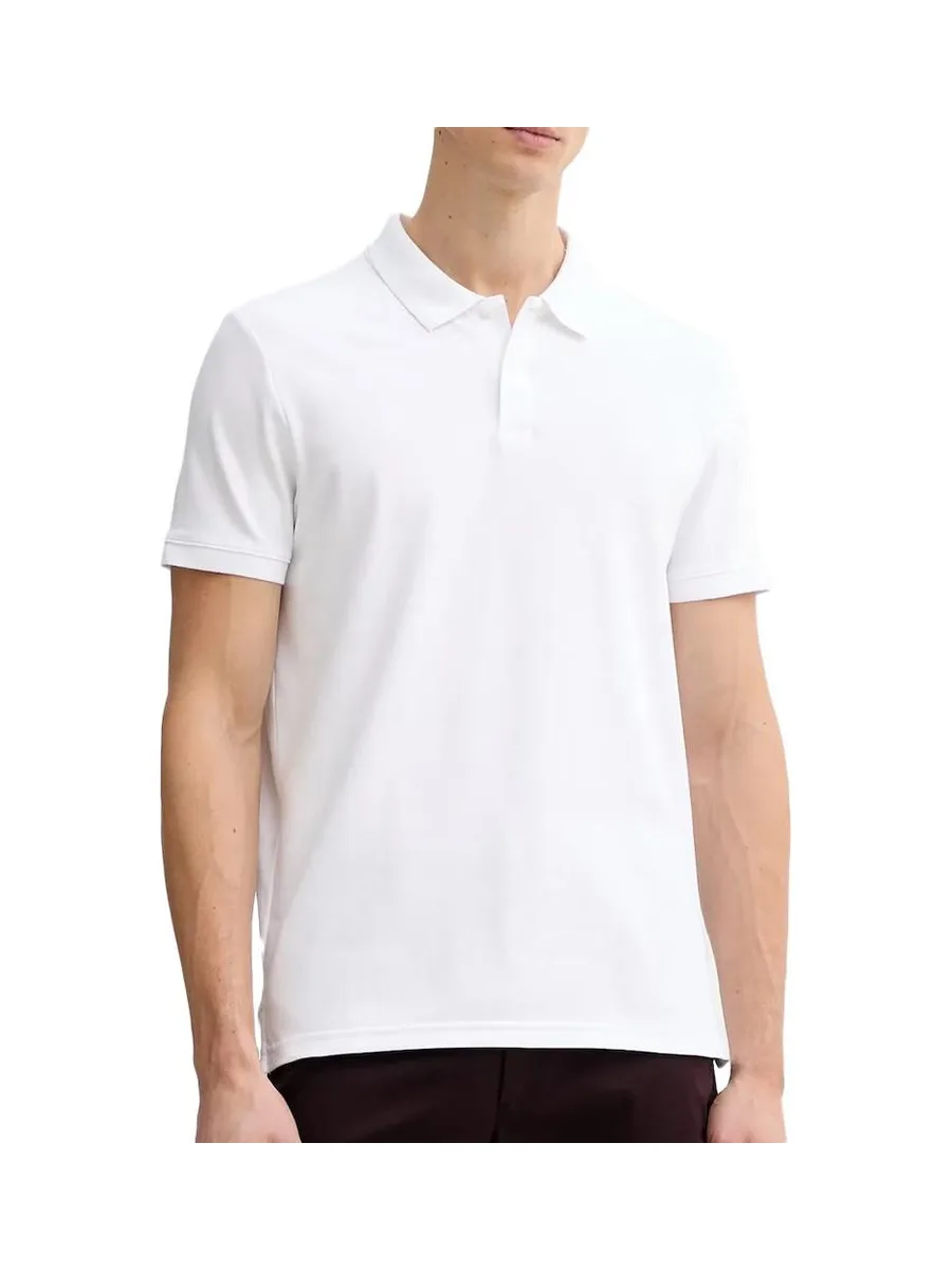 Polo Blanc Homme Calvin Klein Jeans Refined 1