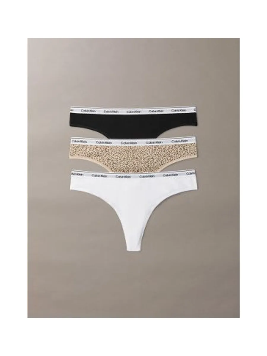 CALVIN KLEIN LV00QD5396 - Lot de 3 culottes brésiliennes 2