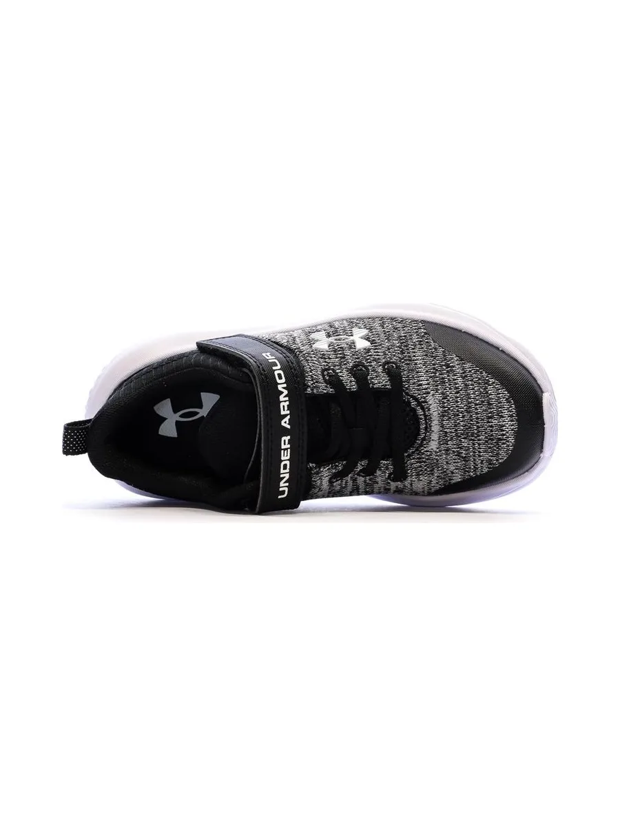 Baskets Noires/Grises Garçon Under Armour Revitalize 5